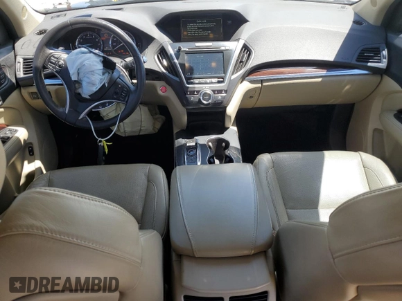 2016 Acura MDX Advance z VIN 5FRYD4H9XGB043188, wystawiony jako Copart lot #56800545 z przebiegiem 98 149 mil mil oraz Szkoda całkowita • Salvage title. Historia ofert i sprzedaży dostępna na DreamBid. Obrazek 8.