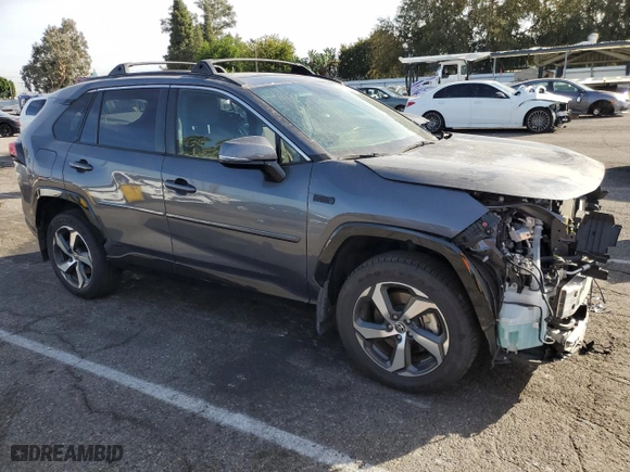 2021 Toyota RAV4 Prime SE with VIN JTMAB3FV5MD057117, listed as a Copart auction lot 76119113 with 49,197 mi miles. Bid and sale history available at carsss.com. Image 4.