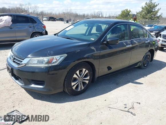 2014 Honda Accord LX z VIN 1HGCR2F31EA236692, wystawiony jako IAAI lot #42033677 z przebiegiem 167 417 mil mil oraz . Historia ofert i sprzedaży dostępna na DreamBid. Obrazek 2.