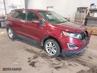 2015 Ford Edge SEL with VIN 2FMTK4J82FBB96626, listed as a IAAI auction lot 41302685 with 175,050 mi miles. Bid and sale history available at carsss.com. Image 1.