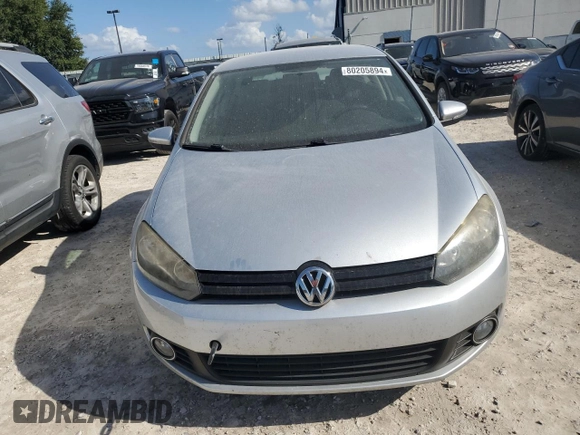 2012 Volkswagen Golf TDI с VIN WVWMM7AJ9CW124114, выставлен на аукционе Copart как лот 80205894 с пробегом 89 342 миль миль и Чистый • Clean title. История ставок и продаж доступна на DreamBid. Изображение 5.