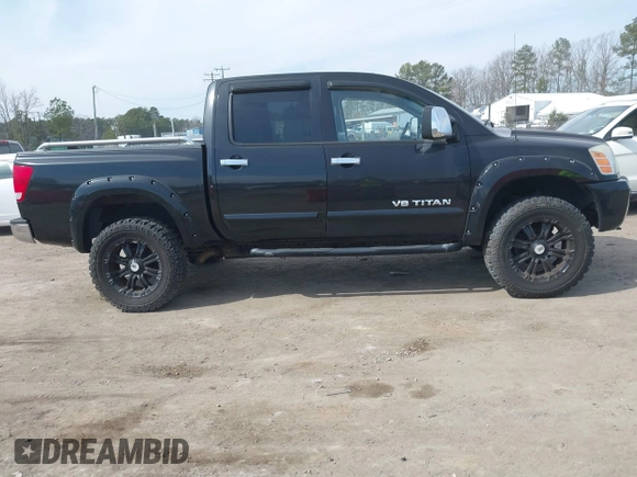 2007 Nissan Titan LE with VIN 1N6BA07B47N238148, listed as a IAAI auction lot 41683144 with 149,655 mi miles. Bid and sale history available at carsss.com. Image 13.