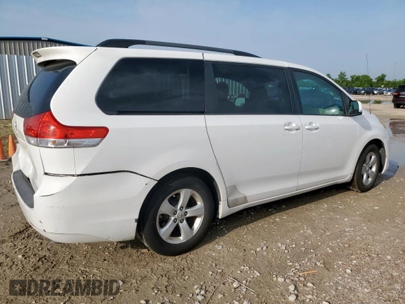 2014 Toyota Sienna LE AAS with VIN 5TDKK3DC0ES433847, listed as a Copart auction lot 63260025 with 160,130 mi miles and Salvage title. Bid and sale history available at DreamBid. Image 3.