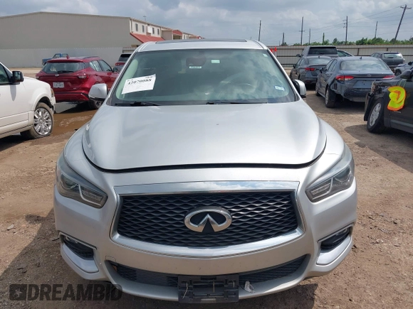2019 Infiniti QX60 Luxe with VIN 5N1DL0MN0KC511333, listed as a IAAI auction lot 42070088 with 117,796 mi miles and . Bid and sale history available at DreamBid. Image 12.