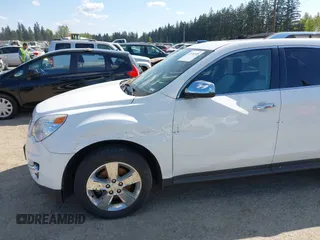 2013 Chevrolet Equinox LTZ with VIN 2GNFLGEK2D6154816, listed as a IAAI auction lot 42106589 with 126,946 mi miles. Bid and sale history available at carsss.com. Image 6.