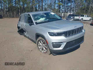 2023 Jeep Grand Cherokee Limited with VIN 1C4RJGBG2PC575376, listed as a IAAI auction lot 40078888 with 12,381 mi miles and . Bid and sale history available at DreamBid. Image 1.