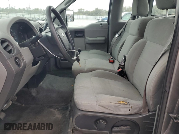 2007 Ford F-150 XL with VIN 1FTPF12V07NA41026, listed as a Copart auction lot 44991065 with 98,906 mi miles and Salvage Title. Bid and sale history available at carsss.com. Image 7.
