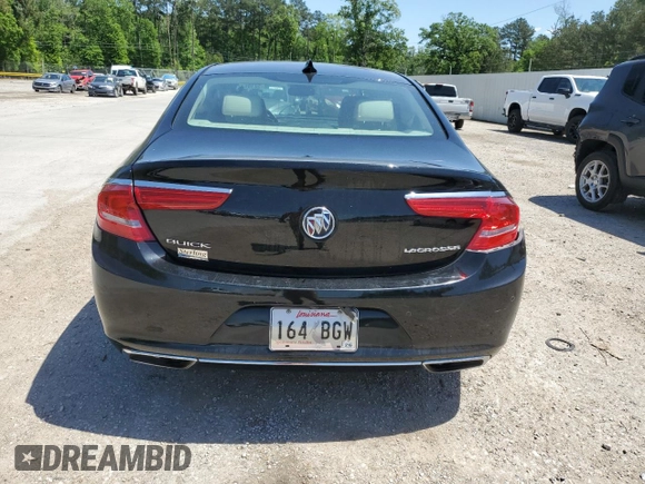 2017 Buick LaCrosse Preferred with VIN 1G4ZN5SS6HU133110, listed as a Copart auction lot 52186775 with 92,906 mi miles and Salvage Title. Bid and sale history available at carsss.com. Image 6.