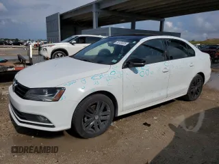 2018 Volkswagen Jetta SE Sport with VIN 3VWD17AJ9JM248614, listed as a Copart auction lot 58128325 with 80,786 mi miles and Salvage title. Bid and sale history available at DreamBid. Image 1.