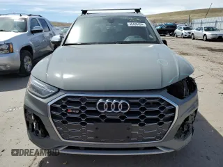 2021 Audi SQ5 Premium Plus with VIN WA1B4AFY9M2139595, listed as a Copart auction lot 48438494 with 28,979 mi miles and . Bid and sale history available at DreamBid. Image 5.