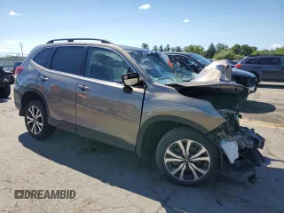 2020 Subaru Forester Limited with VIN JF2SKAUC1LH436425, listed as a Copart auction lot 60645534 with Not provided miles and Salvage title. Bid and sale history available at DreamBid. Image 4.
