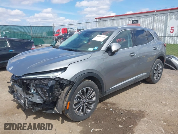 2024 Buick Envision Preferred with VIN LRBFZME44RD072472, listed as a IAAI auction lot 41991256 with 10,678 mi miles. Bid and sale history available at carsss.com. Image 2.