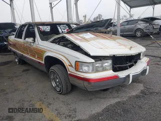 1993 Cadillac Fleetwood z VIN 1G6DW5276PR720371, wystawiony jako IAAI lot #41729298 z przebiegiem Nie podano mil oraz . Historia ofert i sprzedaży dostępna na DreamBid. Obrazek 1.