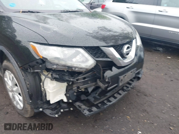 2015 Nissan Rogue SV with VIN KNMAT2MV9FP588090, listed as a IAAI auction lot 42132606 with 107,518 mi miles and . Bid and sale history available at carsss.com. Image 6.