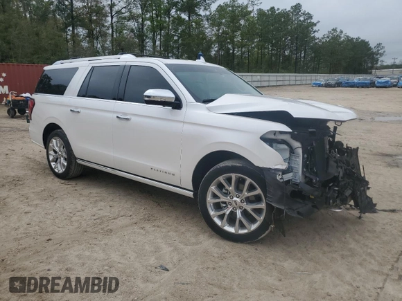 2019 Ford Expedition Max Platinum with VIN 1FMJK1MTXKEA84516, listed as a Copart auction lot 51281815 with 73,377 mi miles and Salvage title. Bid and sale history available at DreamBid. Image 4.