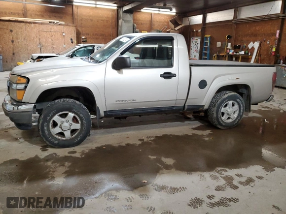 2005 GMC Canyon SL Z85 with VIN 1GTDT146858225479, listed as a Copart auction lot 79932214 with 230,421 mi miles and Clean Title. Bid and sale history available at carsss.com. Image 1.
