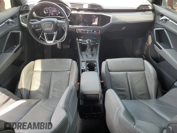 2022 Audi Q3 S line Premium Plus with VIN WA1EECF39N1030684, listed as a Copart auction lot 53829515 with 67,876 mi miles and Non repairable. Bid and sale history available at DreamBid. Image 8.