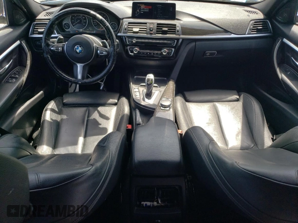 2016 BMW 3 Series 340i xDrive with VIN WBA8B7G52GNT95879, listed as a Copart auction lot 56124225 with 128,051 mi miles and Salvage title. Bid and sale history available at DreamBid. Image 8.