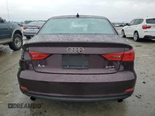2015 Audi A3 2.0T Premium Plus with VIN WAUEFGFF5F1023024, listed as a Copart auction lot 45872215 with 2,539 mi miles and Salvage Title. Bid and sale history available at carsss.com. Image 6.