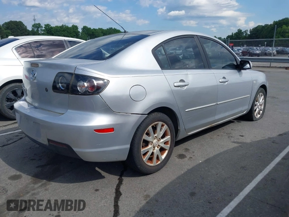 2008 Mazda 3 Sport with VIN JM1BK12F481802020, listed as a IAAI auction lot 42196378 with 163,983 mi miles and . Bid and sale history available at DreamBid. Image 4.