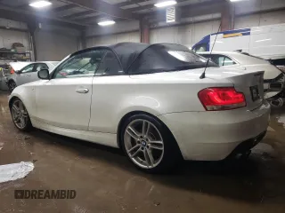 2012 BMW 1 Series 135i with VIN WBAUN7C5XCVM25801, listed as a Copart auction lot 45159375 with 120,817 mi miles and Salvage title. Bid and sale history available at DreamBid. Image 2.