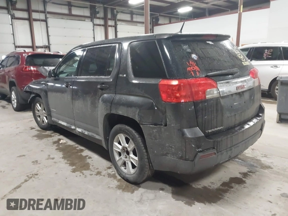2013 GMC Terrain SLE with VIN 2GKALMEK6D6135353, listed as a IAAI auction lot 41576858 with Not Provided miles. Bid and sale history available at carsss.com. Image 3.