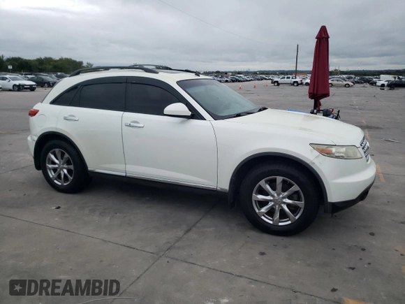 2008 Infiniti FX with VIN JNRAS08W38X203314, listed as a Copart auction lot 71205514 with 171,538 mi miles and Clean title. Bid and sale history available at DreamBid. Image 4.
