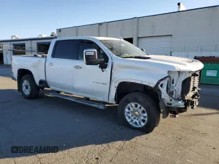 2021 Chevrolet Silverado 3500HD LTZ with VIN 1GC4YUEY5MF170471, listed as a Copart auction lot 89367555 with 39,347 mi miles and Salvage Title. Bid and sale history available at DreamBid. Image 4.