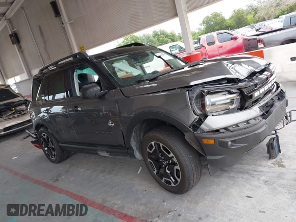 2023 Ford Bronco Sport Outer Banks with VIN 3FMCR9C66PRD69622, listed as a IAAI auction lot 42400073 with 62,730 mi miles and . Bid and sale history available at DreamBid. Image 13.