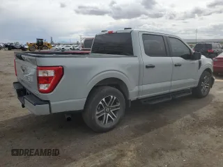 2023 Ford F-150 XL with VIN 1FTEW1CP2PFC13963, listed as a Copart auction lot 56045545 with 26,619 mi miles and Salvage title. Bid and sale history available at DreamBid. Image 3.