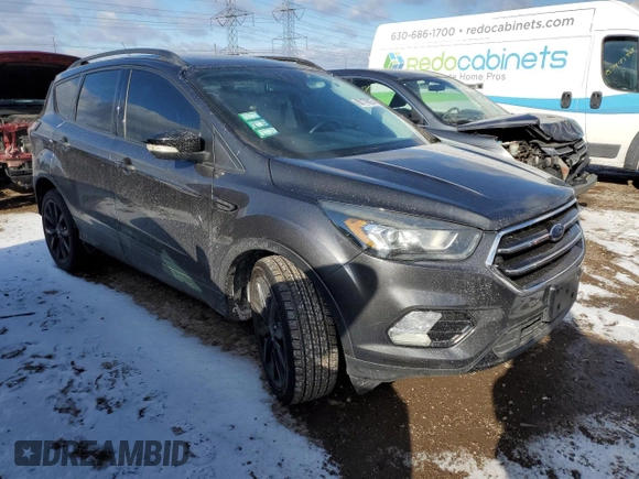 2017 Ford Escape Titanium with VIN 1FMCU9JD4HUA03023, listed as a Copart auction lot 88179925 with 0 mi miles and Clean Title. Bid and sale history available at carsss.com. Image 4.