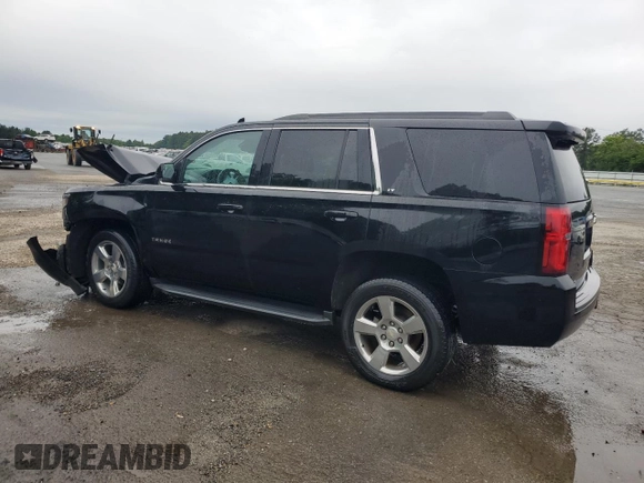 2017 Chevrolet Tahoe LT with VIN 1GNSCBKCXHR405767, listed as a Copart auction lot 55944575 with Not provided miles and Salvage title. Bid and sale history available at DreamBid. Image 2.