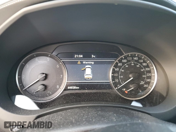 2021 Infiniti QX50 Luxe z VIN 3PCAJ5BBXMF125026, wystawiony jako Copart lot #82489264 z przebiegiem 44 928 mil mil oraz Czysty tytuł • Clean title. Historia ofert i sprzedaży dostępna na DreamBid. Obrazek 9.
