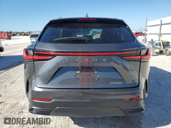 2025 Lexus NX with VIN 2T2ADCAZ7SC023643, listed as a Copart auction lot 47786945 with 2,759 mi miles and Salvage Title. Bid and sale history available at carsss.com. Image 6.