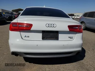 2015 Audi A6 Prestige with VIN WAUHGAFC7FN030286, listed as a Copart auction lot 71237874 with 74,334 mi miles and Salvage title. Bid and sale history available at DreamBid. Image 6.