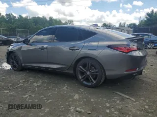 2023 Acura Integra w/A-Spec Package with VIN 19UDE4H33PA025604, listed as a Copart auction lot 57311985 with 25,323 mi miles and Salvage title. Bid and sale history available at DreamBid. Image 2.