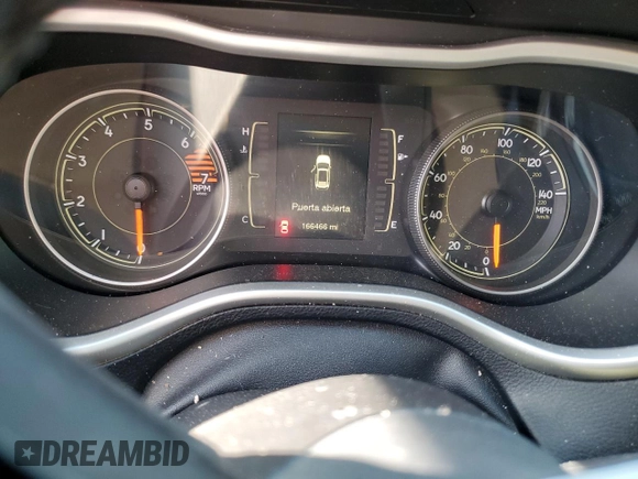 2016 Jeep Cherokee Latitude with VIN 1C4PJLCB9GW189779, listed as a Copart auction lot 65855424 with 166,466 mi miles and Salvage Title. Bid and sale history available at carsss.com. Image 9.