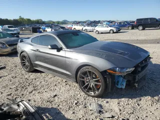2022 Ford Mustang GT with VIN 1FA6P8CF5N5112636, listed as a Copart auction lot 53459055 with 10,858 mi miles and Salvage Title. Bid and sale history available at carsss.com. Image 4.