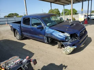 2008 Toyota Tacoma PreRunner with VIN 3TMJU62N48M059131, listed as a Copart auction lot 60751455 with 125,672 mi miles and Salvage title. Bid and sale history available at DreamBid. Image 4.