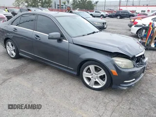 2011 Mercedes-Benz C-Class C 300 Sport with VIN WDDGF5EB5BR133393, listed as a IAAI auction lot 41712905 with 146,428 mi miles. Bid and sale history available at carsss.com. Image 1.