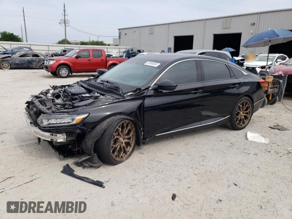 2018 Honda Accord EX-L with VIN 1HGCV2F59JA039986, listed as a Copart auction lot 53846855 with 71,858 mi miles and Non repairable. Bid and sale history available at DreamBid. Image 1.