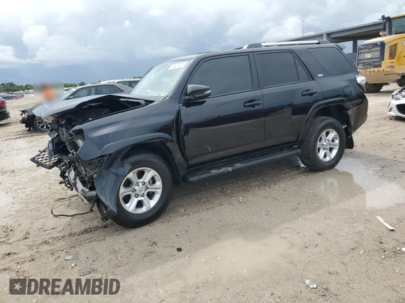 2022 Toyota 4Runner SR5 Premium with VIN JTEFU5JR4N5252798, listed as a Copart auction lot 59327525 with 58,755 mi miles and Non repairable. Bid and sale history available at DreamBid. Image 1.