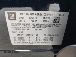 2021 Buick Encore GX Select с VIN KL4MMESL4MB071667, выставлен на аукционе IAAI как лот 42316833 с пробегом 41 202 миль миль и . История ставок и продаж доступна на DreamBid. Изображение 9.