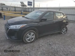 2021 Nissan Kicks S with VIN 3N1CP5BV2ML515771, listed as a Copart auction lot 43085525 with 69,855 mi miles and Salvage Title. Bid and sale history available at carsss.com. Image 1.