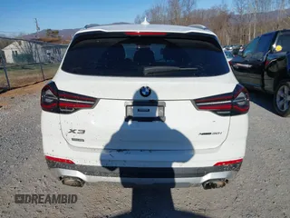 2022 BMW X3 xDrive30i with VIN 5UX53DP09N9K76477, listed as a IAAI auction lot 41164992 with Not Provided miles and . Bid and sale history available at DreamBid. Image 17.
