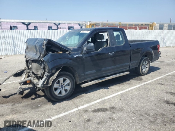 2018 Ford F-150 XL с VIN 1FTEX1CPXJFA44960, выставлен на аукционе Copart как лот 59601855 с пробегом Не указан миль и Списание • Salvage title. История ставок и продаж доступна на DreamBid. Изображение 1.