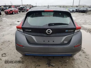 2022 Nissan LEAF SV Plus with VIN 1N4BZ1CVXNC556422, listed as a Copart auction lot 84870204 with 36,481 mi miles and Salvage Title. Bid and sale history available at DreamBid. Image 6.