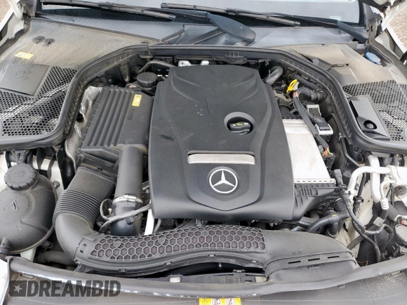 2016 Mercedes-Benz C 300 with VIN 55SWF4JB1GU154078, listed as a Copart auction lot 60606455 with 99,455 mi miles and Salvage title. Bid and sale history available at DreamBid. Image 11.