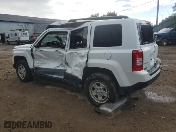 2016 Jeep Patriot Sport with VIN 1C4NJRBB4GD797877, listed as a Copart auction lot 62566055 with 143,306 mi miles and Clean title. Bid and sale history available at DreamBid. Image 2.