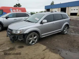 2017 Dodge Journey Crossroad Plus z VIN 3C4PDCGG8HT625719, wystawiony jako Copart lot #56397025 z przebiegiem 173 215 mil mil oraz Czysty tytuł • Clean title. Historia ofert i sprzedaży dostępna na DreamBid. Obrazek 1.